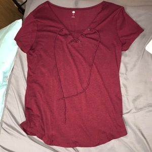 V-neck t shirt